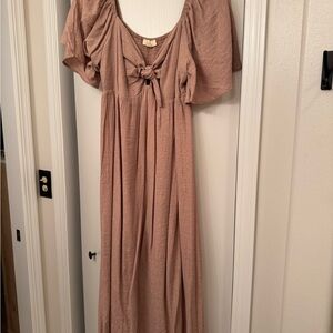 Maternity Maxi Dress